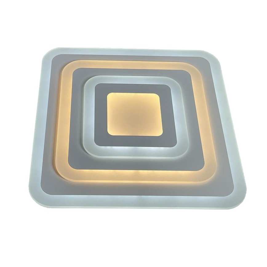 Plafón LED regulable LED/80W/230V 3000-6500K + mando a distancia