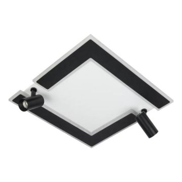 Plafón LED regulable LED/80W/230V 3000-6500K negro + control remoto