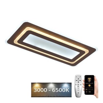 Plafón LED regulable LED/85W/230V 3000-6500K + control remoto