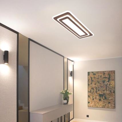 Plafón LED regulable LED/85W/230V 3000-6500K + control remoto