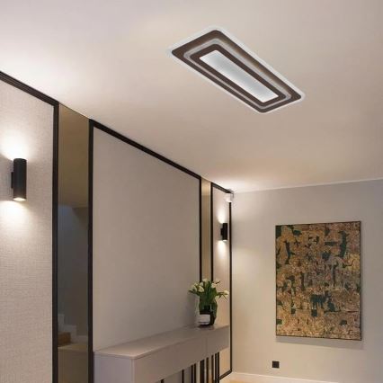 Plafón LED regulable LED/85W/230V 3000-6500K + control remoto