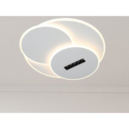 Plafón LED regulable LED/90W/230V 3000-6500K blanco + control remoto