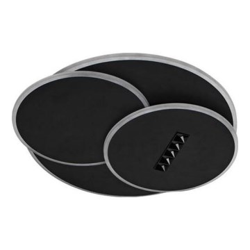 Plafón LED regulable LED/90W/230V 3000-6500K negro + control remoto