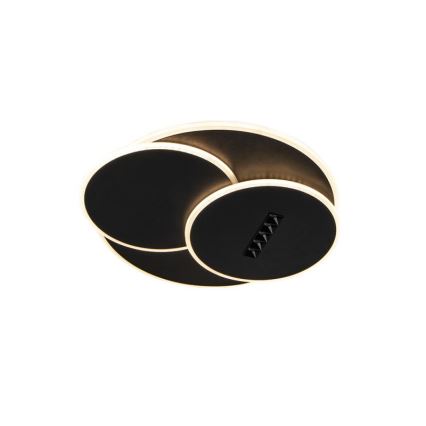 Plafón LED regulable LED/90W/230V 3000-6500K negro + control remoto