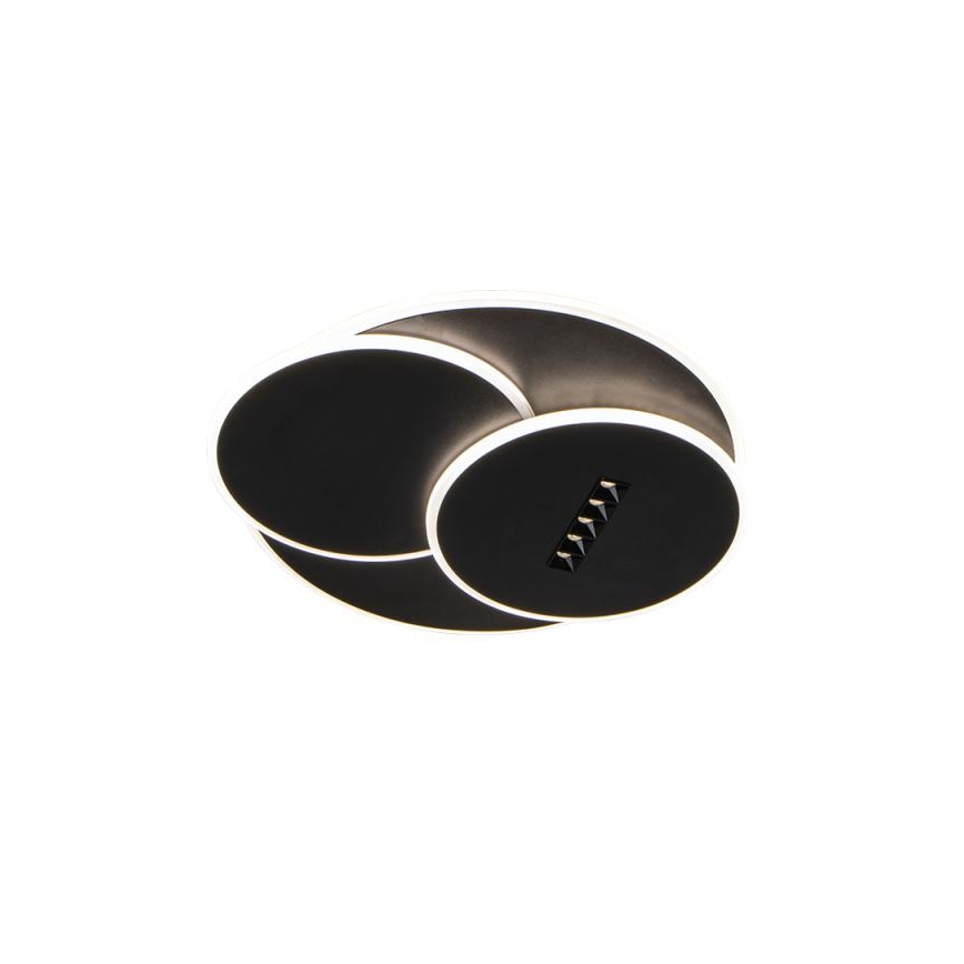 Plafón LED regulable LED/90W/230V 3000-6500K negro + control remoto