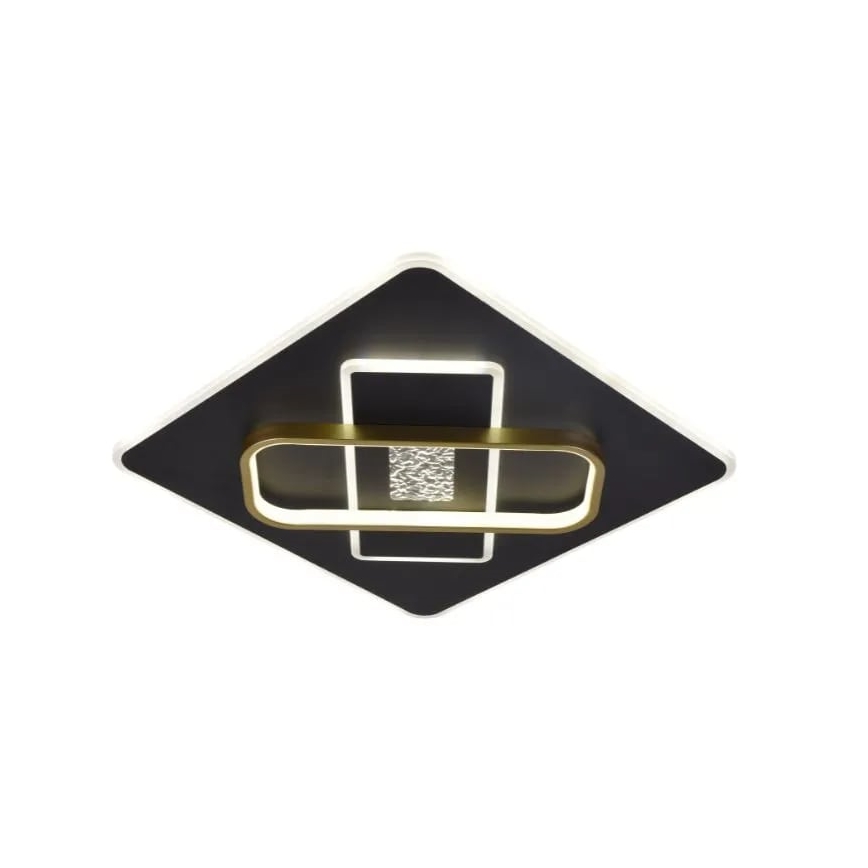 Plafón LED regulable LED/90W/230V 3000-6500K negro + control remoto