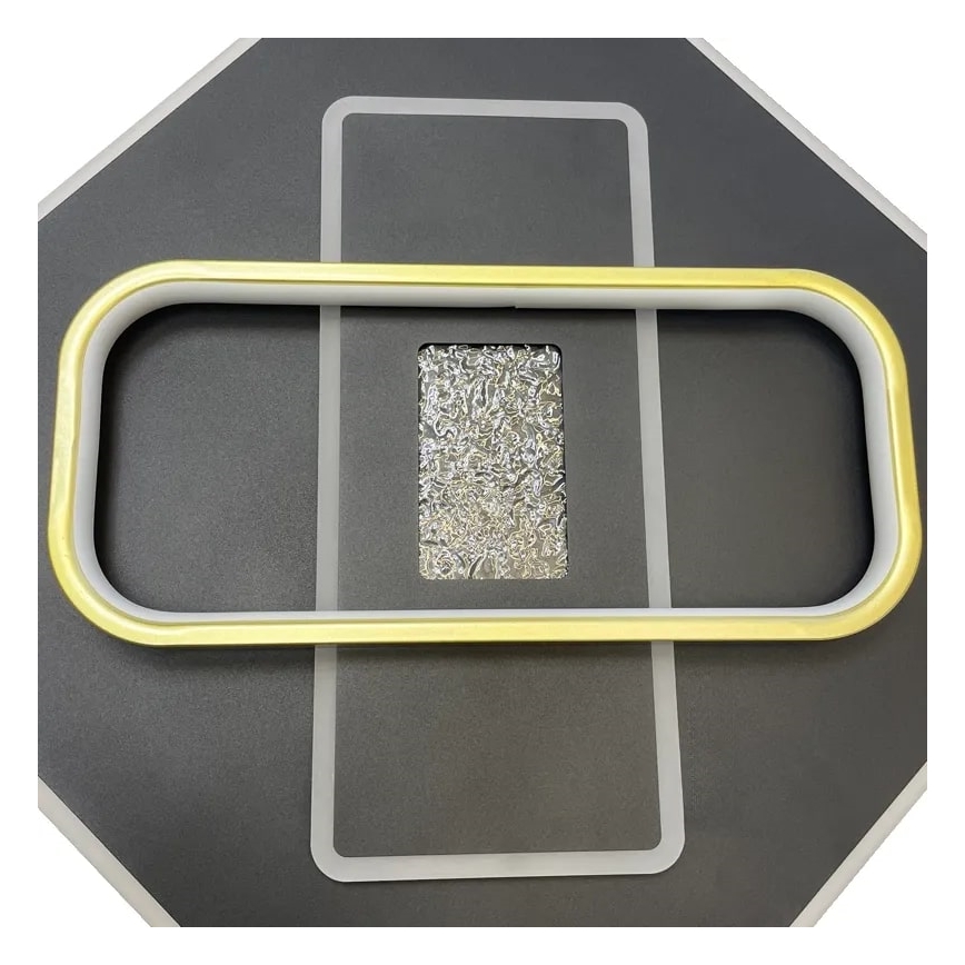 Plafón LED regulable LED/90W/230V 3000-6500K negro + control remoto