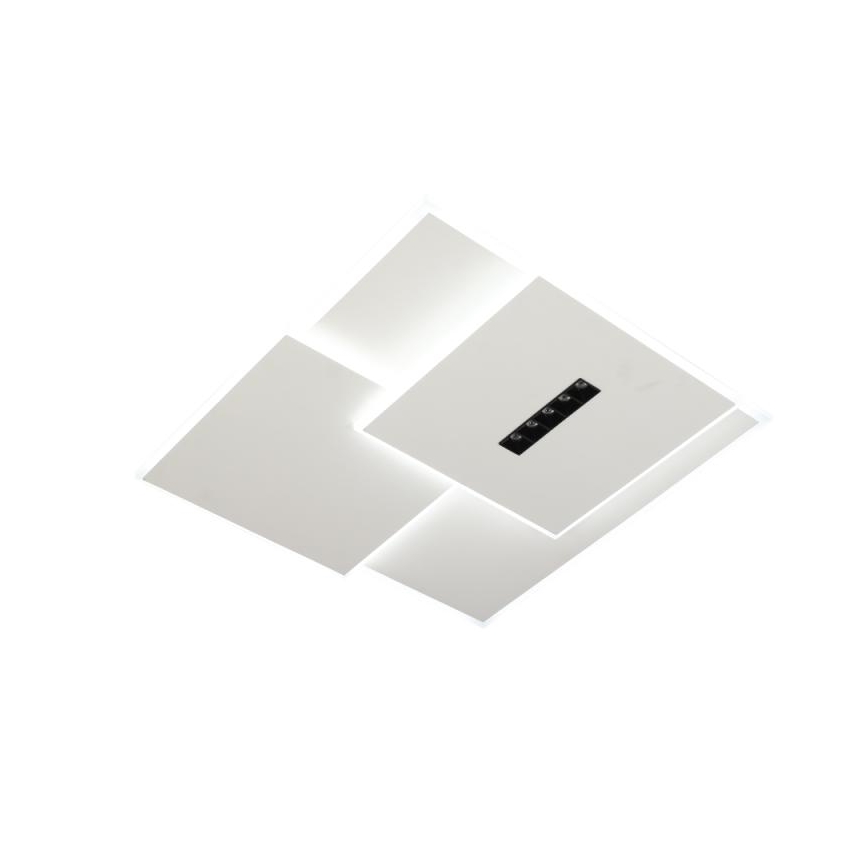 Plafón LED regulable LED/95W/230V 3000-6500K blanco + control remoto
