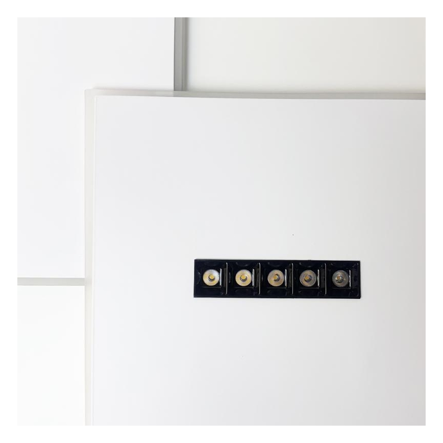 Plafón LED regulable LED/95W/230V 3000-6500K blanco + control remoto