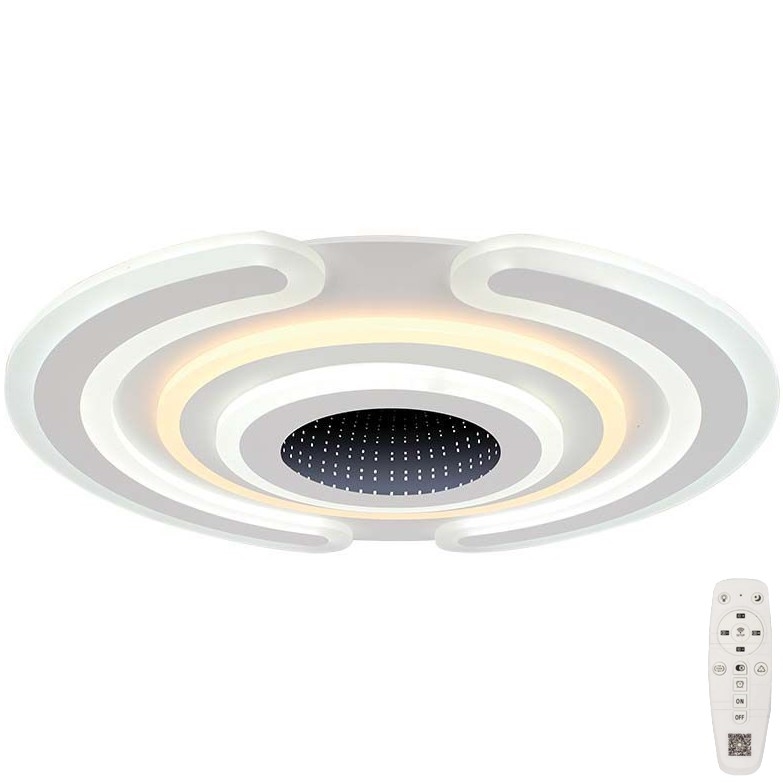 Plafón LED regulable LED/95W/230V 3000-6500K + control remoto