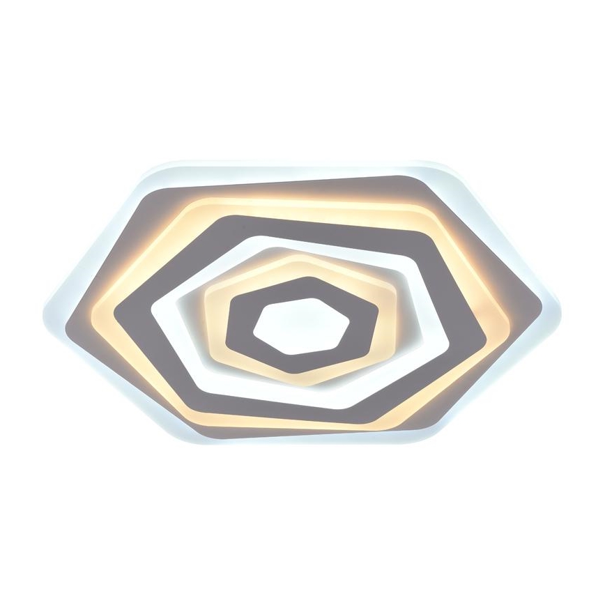 Plafón LED regulable LED/95W/230V 3000-6500K + mando a distancia