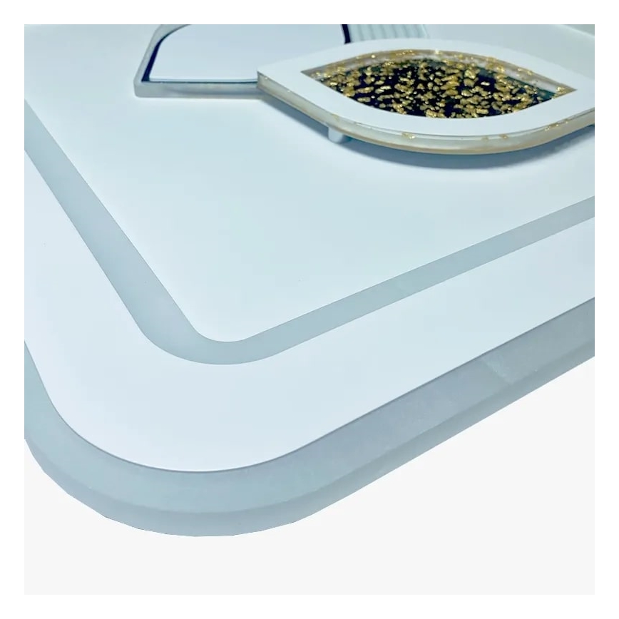 Plafón LED regulable LED/95W/230V 3000-6500K + mando a distancia