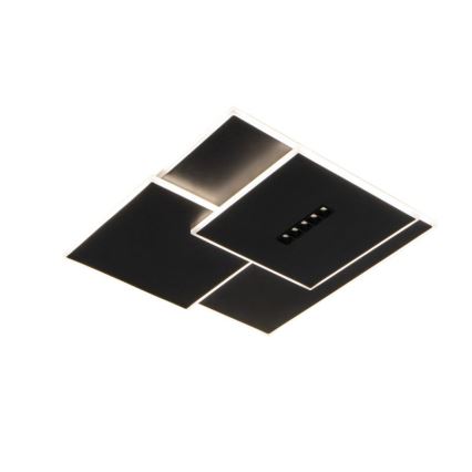 Plafón LED regulable LED/95W/230V 3000-6500K negro + control remoto