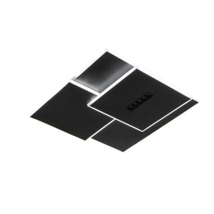 Plafón LED regulable LED/95W/230V 3000-6500K negro + control remoto