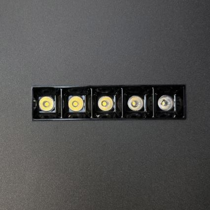 Plafón LED regulable LED/95W/230V 3000-6500K negro + control remoto