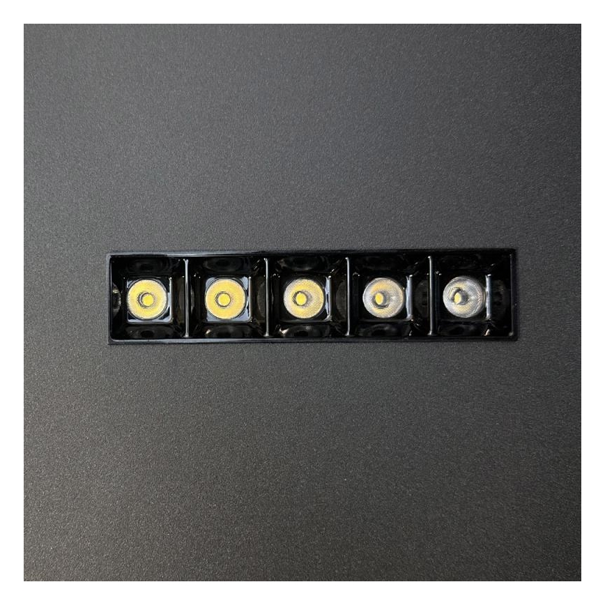 Plafón LED regulable LED/95W/230V 3000-6500K negro + control remoto