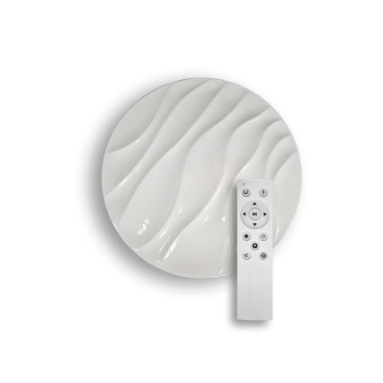 Plafón LED regulable LIKA LED/60W/230V 2700-6500K diá. 58 cm + control remoto