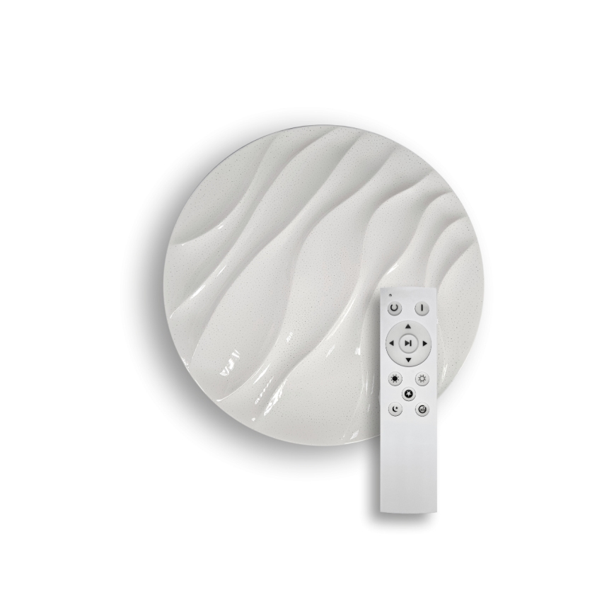 Plafón LED regulable LIKA LED/60W/230V 2700-6500K diá. 58 cm + control remoto