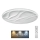 Plafón LED regulable LIKA LED/60W/230V 2700-6500K diá. 58 cm + control remoto