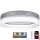 Plafón LED regulable LIMA LED/36W/230V 2700-6500K Wi-Fi Tuya + mando a distancia plata/blanco