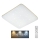 Plafón LED regulable MANA LED/36W/230V 2700-6500K 43x43 cm + control remoto