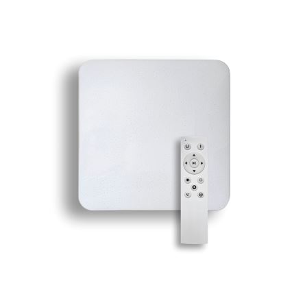 Plafón LED regulable MANA LED/36W/230V 2700-6500K 43x43 cm + control remoto