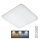 Plafón LED regulable MANA LED/60W/230V 2700-6500K 53x53 cm + control remoto