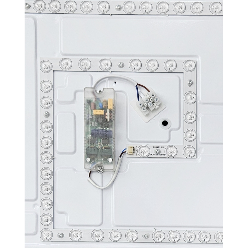 Plafón LED regulable MANA LED/60W/230V 2700-6500K 53x53 cm + control remoto