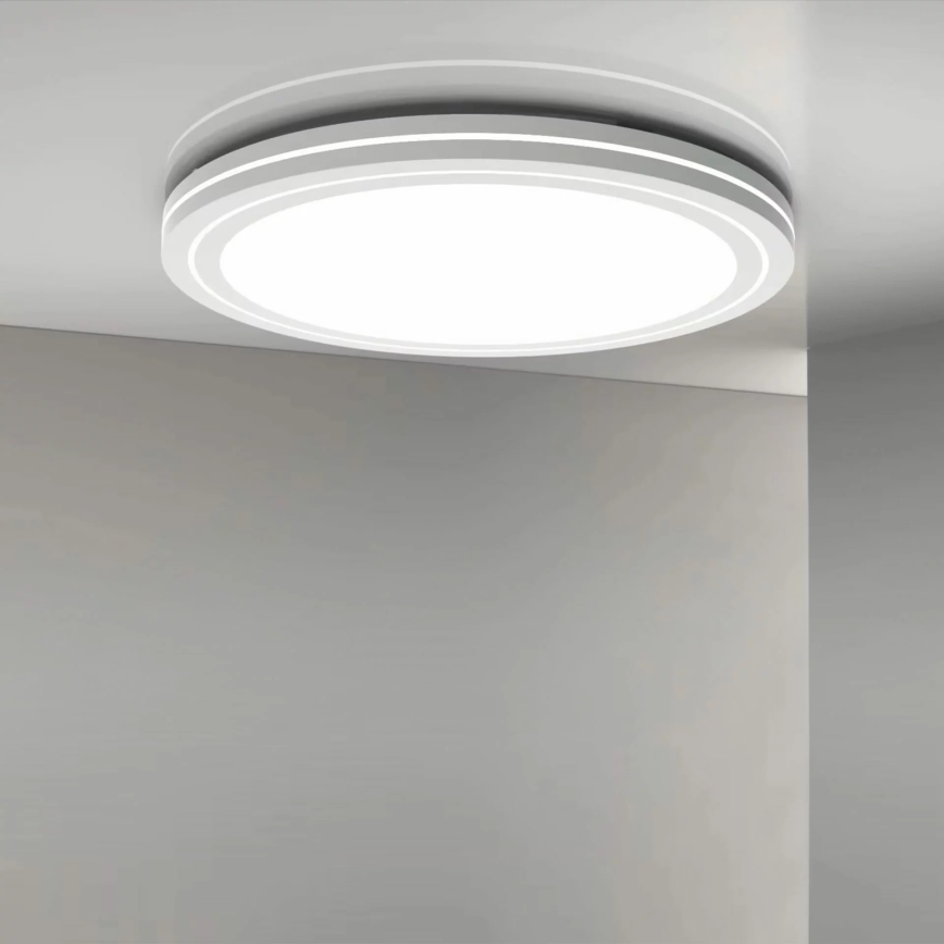 Luz de techo LED regulable para baño MARIAN LED/72W/230V diá. 48 cm 3000-6000K IP44 + control remoto