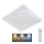 Plafón LED regulable NERIS LED/60W/230V 2700-6500K 53x53 cm + control remoto
