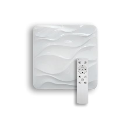 Plafón LED regulable NERIS LED/60W/230V 2700-6500K 53x53 cm + control remoto