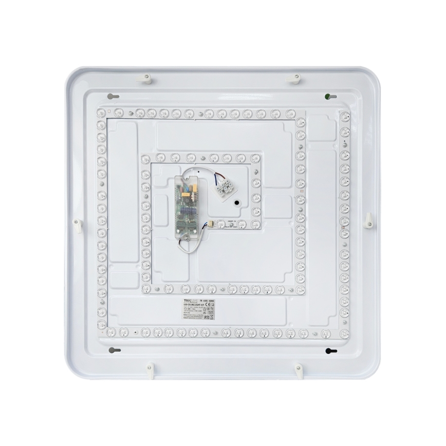 Plafón LED regulable NERIS LED/60W/230V 2700-6500K 53x53 cm + control remoto