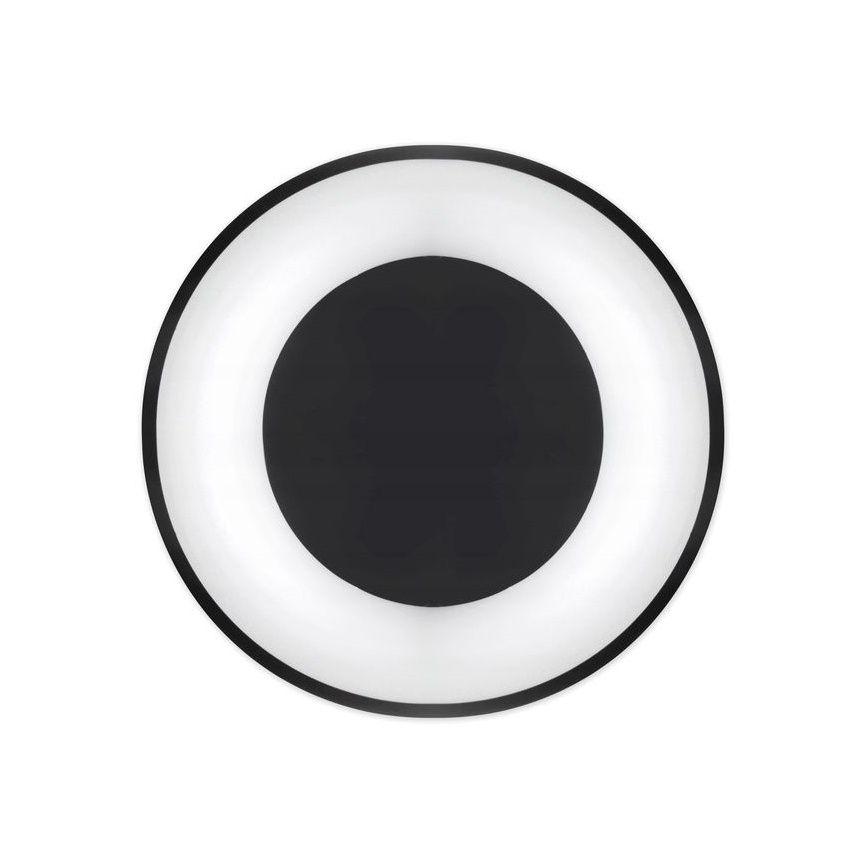 Plafón LED regulable NOVA LED/54W/230V 3000-6500K negro + mando a distancia