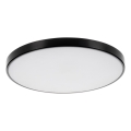 Plafón LED regulable PLAFON LED/20W/230V 3000-6500K Wi-Fi negro