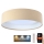 Plafón LED regulable SMART GALAXY LED/36W/230V 55 cm 2700-6500K Wi-Fi Tuya beige/blanco + mando a distancia