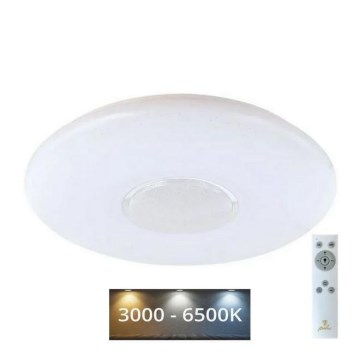 Plafón LED regulable STAR LED/60W/230V 3000-6500K + control remoto