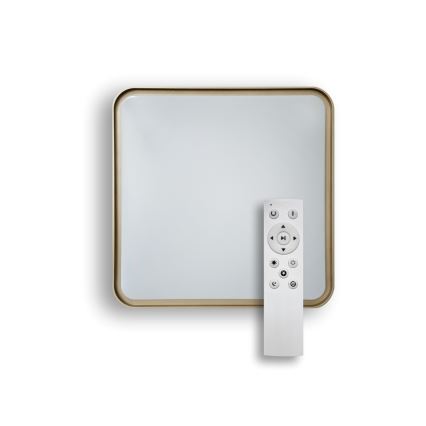 Plafón LED regulable UNA LED/60W/230V 2700-6500K 50x50 cm + control remoto