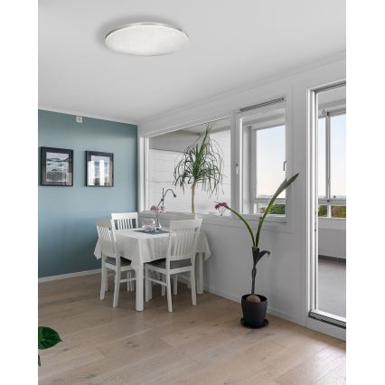 Plafón LED regulable VENTA LED/36W/230V 2700-6500K diá. 48 cm + control remoto