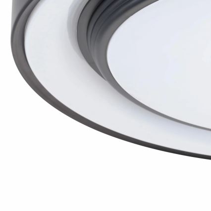Luz de techo LED regulable para baño ZYGMUNT LED/72W/230V diá. 48,5 cm 3000-6000K IP44 + control remoto