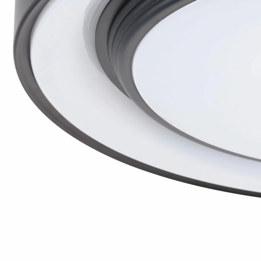 Luz de techo LED regulable para baño ZYGMUNT LED/72W/230V diá. 48,5 cm 3000-6000K IP44 + control remoto