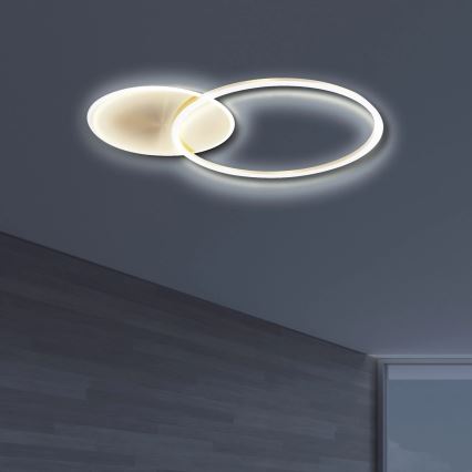 Plafón LED ROMAN LED/33W/230V 4000K dorado