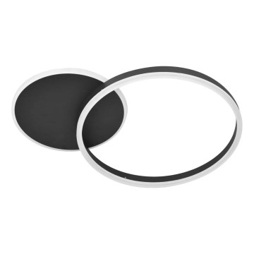 Plafón LED ROMAN LED/33W/230V 4000K negro