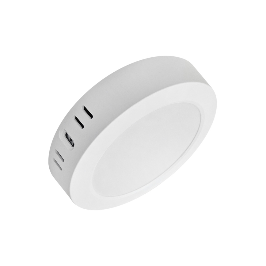 Plafón LED ROUND LED/12W/230V 4000K diá. 16,7 cm blanco