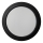 Plafón LED ROUND LED/18W/230V 4000K diá. 21,7 cm negro