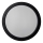 Plafón LED ROUND LED/24W/230V 4000K diá. 28,8 cm negro
