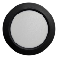 Plafón LED ROUND LED/6W/230V 4000K diá. 12,1 cm negro