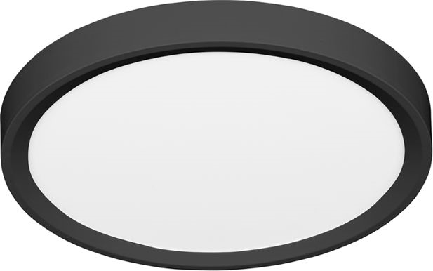 Plafón LED SALY LED/40W/230V 3000/4000/6000K diá. 50 cm IP40 negro