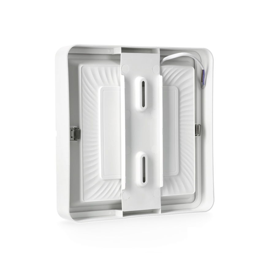 Plafón LED SIGARO SQUARE LED/18W/230V 4000K IP40