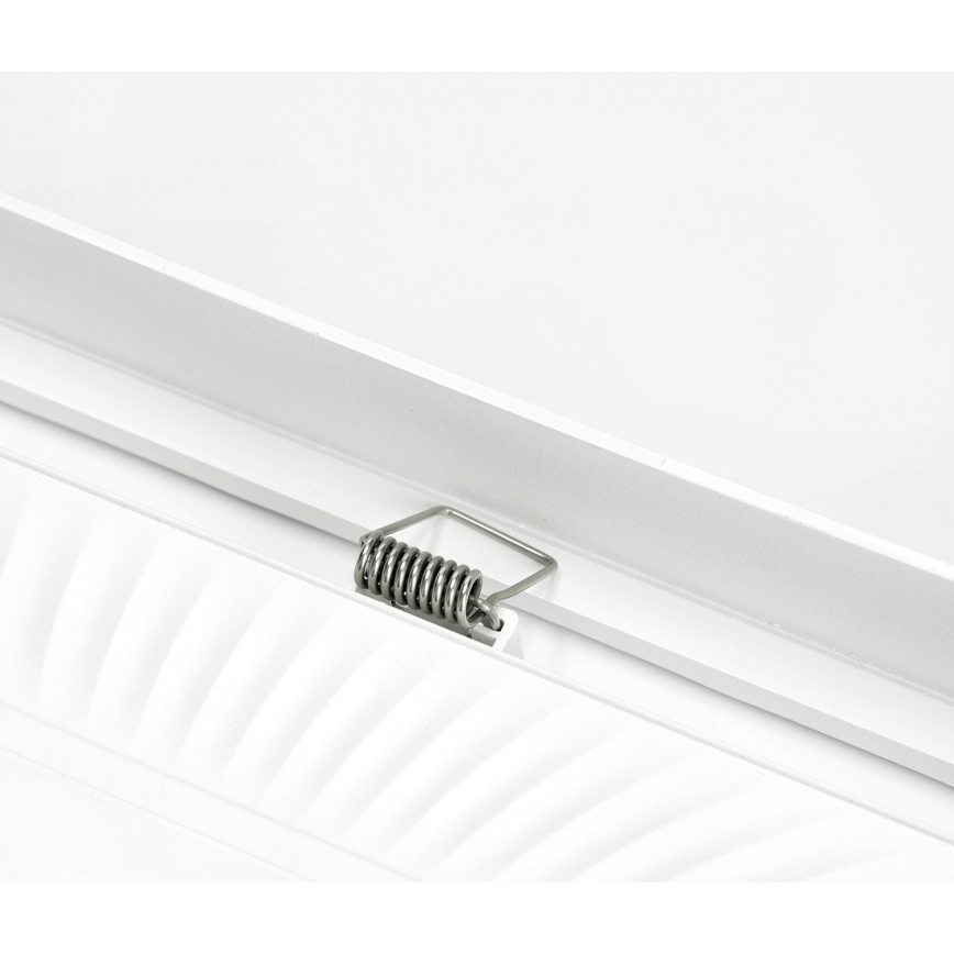 Plafón LED SIGARO SQUARE LED/18W/230V 4000K IP40