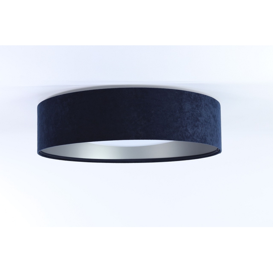 Plafón LED regulable SMART GALAXY LED/36W/230V d. 55 cm 2700-6500K Wi-Fi Tuya azul/plata + mando a distancia